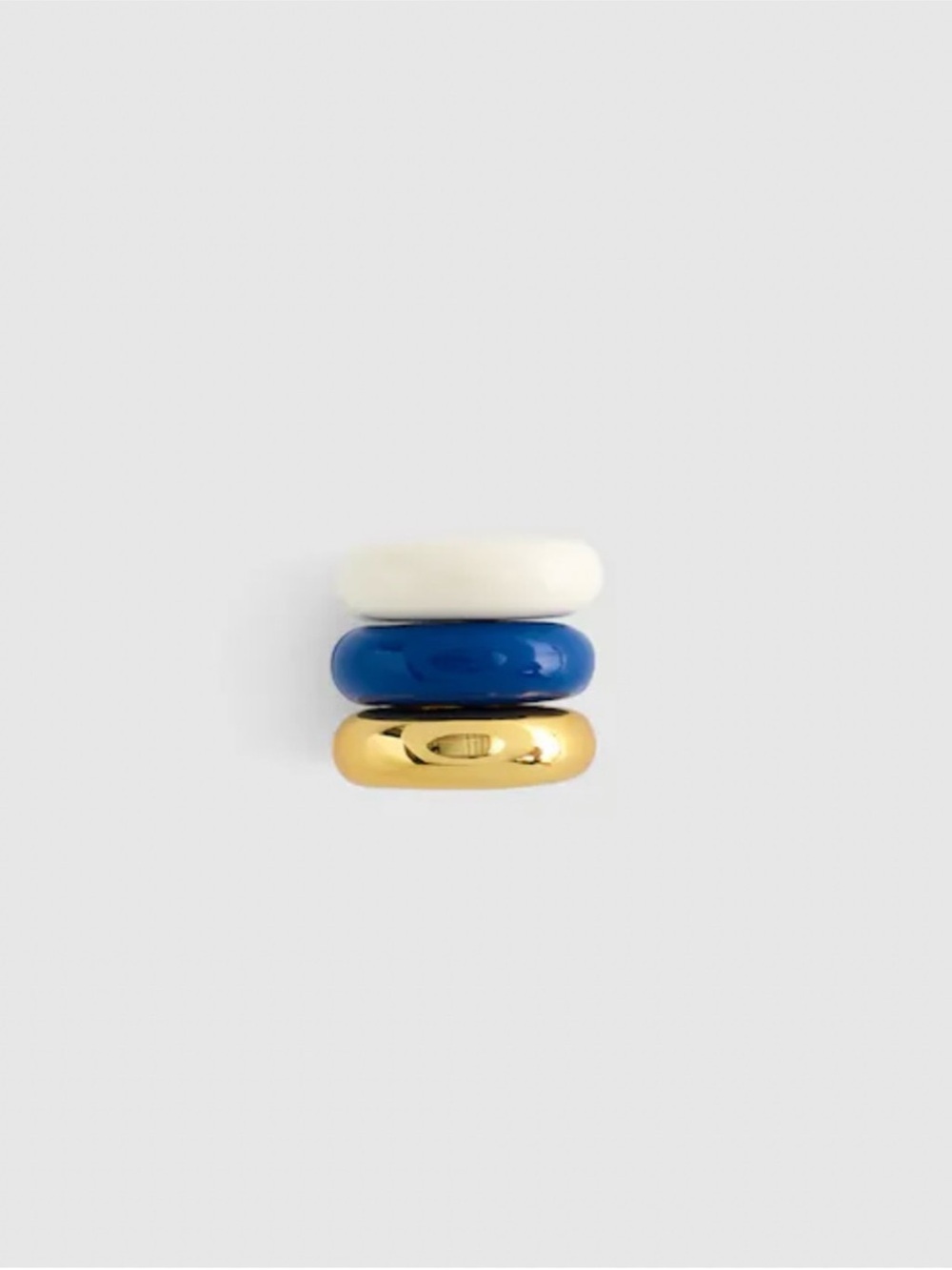 Madewell Donut bead clip set bag charm
